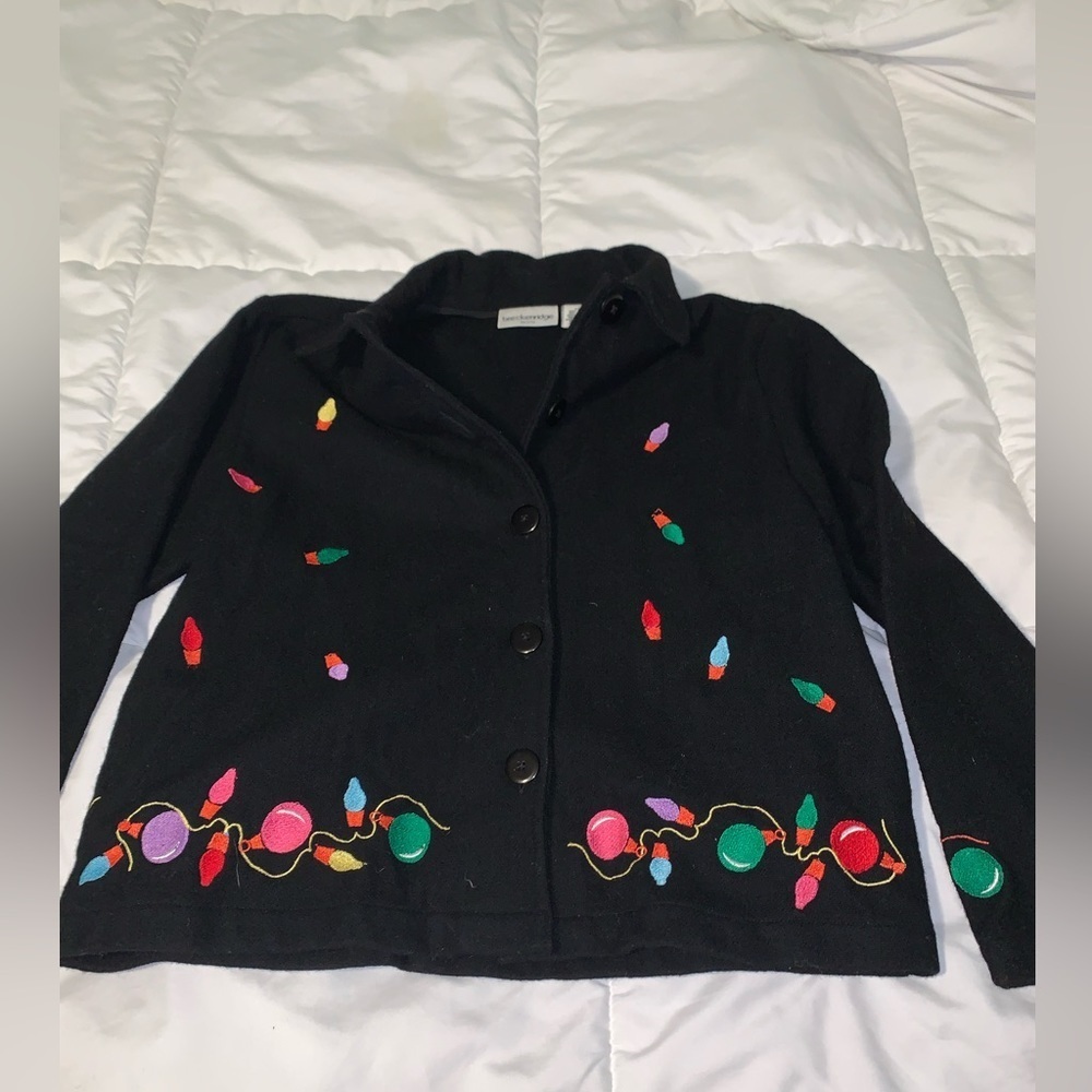 Breckenridge Christmas wool blend jacket - Picture 3 of 5